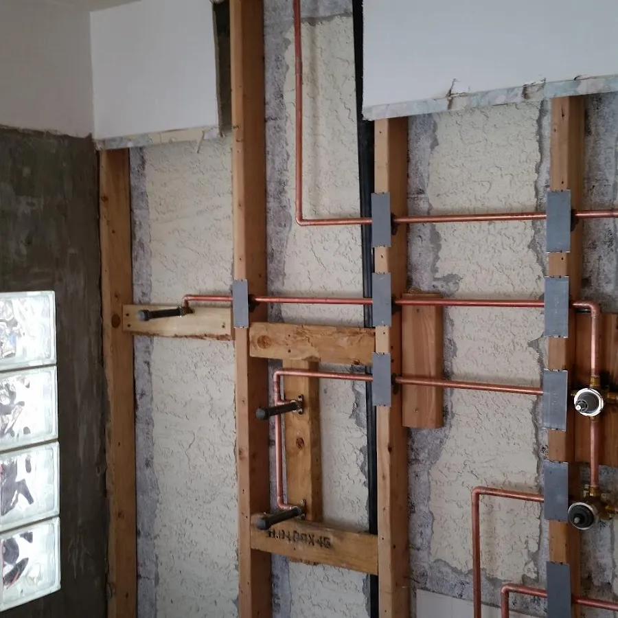 Copper pipe installation for Burst Pipe Repair in Hamlin